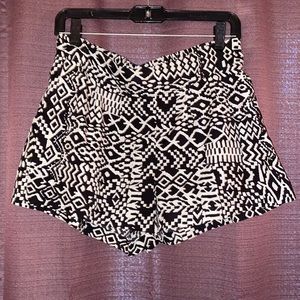 Charlotte Russe Printed Shorts